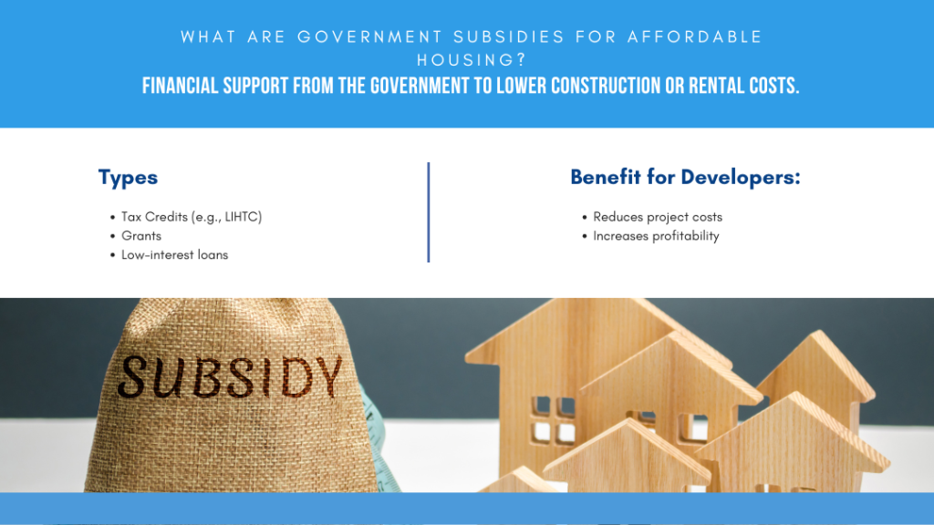 Affordable housing subsidies